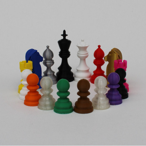 Schaakstukken Maat 1