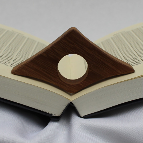 Leesring DELUXE Afzelia hout Leesring DELUXE Afzelia hout